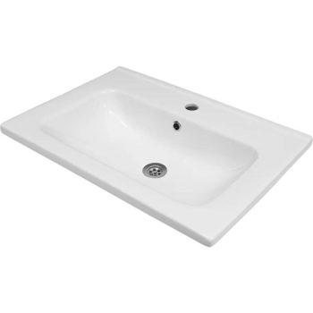 Dolap Uyumlu Seramik Lavabo - Banyo Star 65cm - Karen - Beyaz