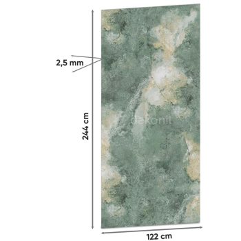 Forest Mermer Desenli Pvc Duvar Paneli 122x244 cm