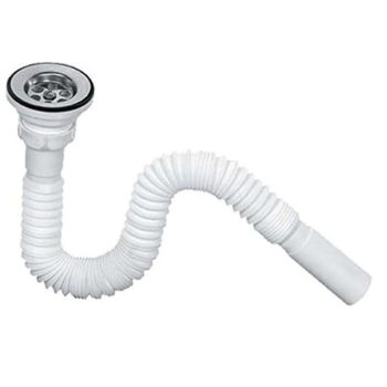 KÖRÜKLÜ EVYE‑LAVABO SİFON (LÜX)