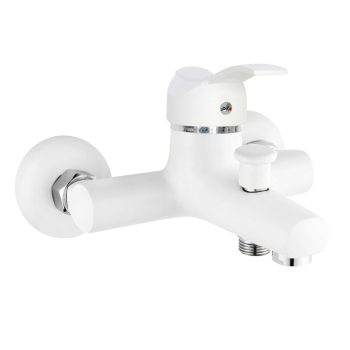 MİX BANYO BATARYA WAVE (KROM-BEYAZ)