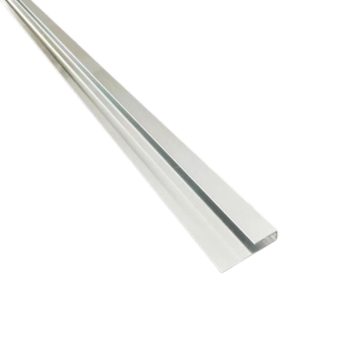 PVC Panel Bitiş Alüminyum Profil 270 cm - Gümüş