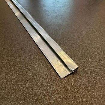 PVC Panel Bitiş Alüminyum Profil 270 cm - Gümüş