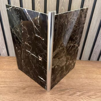 PVC Panel Dış Köşe Alüminyum Profil 270 cm - Gümüş