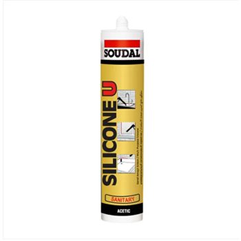 Soudal Genel Amaçlı Silikon U 280 gr Siyah