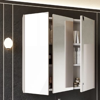 Banyo Dolabı Lavabolu 2’li Set – Verona – 60 cm – Mebran – Alman Kahve