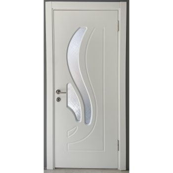 PVC Kapı Camlı - Beyaz - 1090B-C