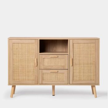 Rovena Konsol & Büfe – Rattan Kapaklı – 120 cm